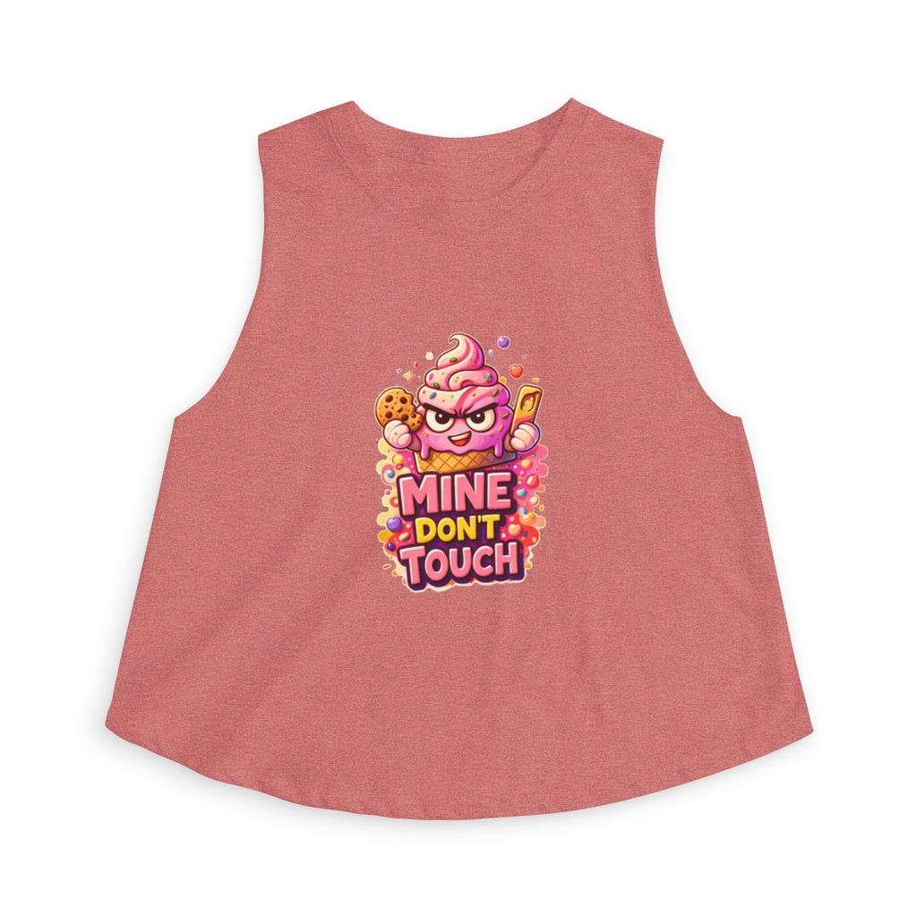 Crop Top -  "Mine Don't Touch"