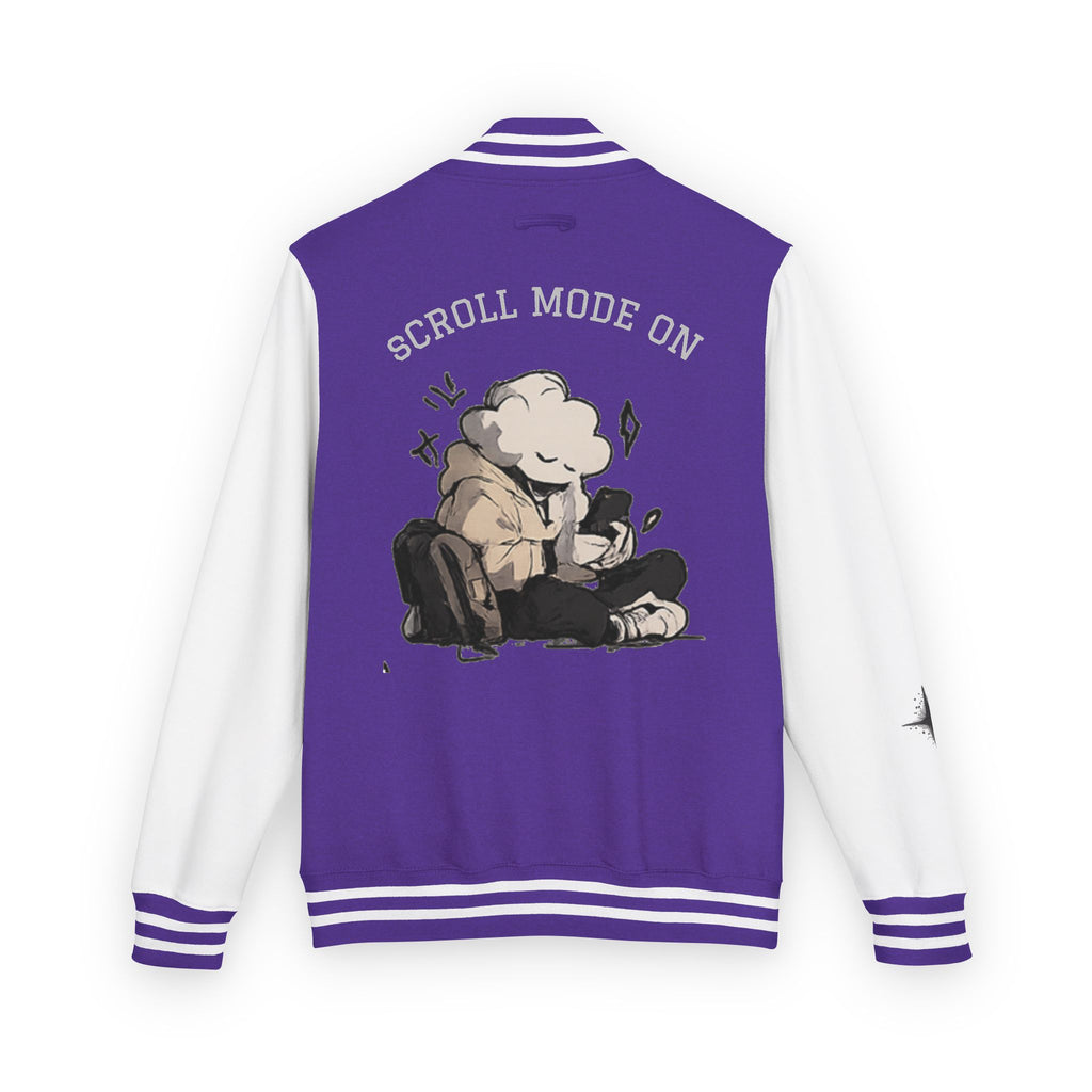 Letterman Jacket — "Scroll Mode On"