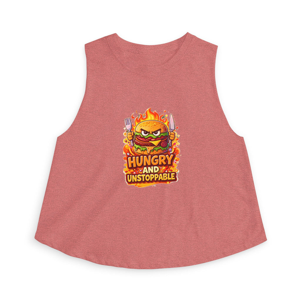 "Hungry and Unstoppable" Crop Top