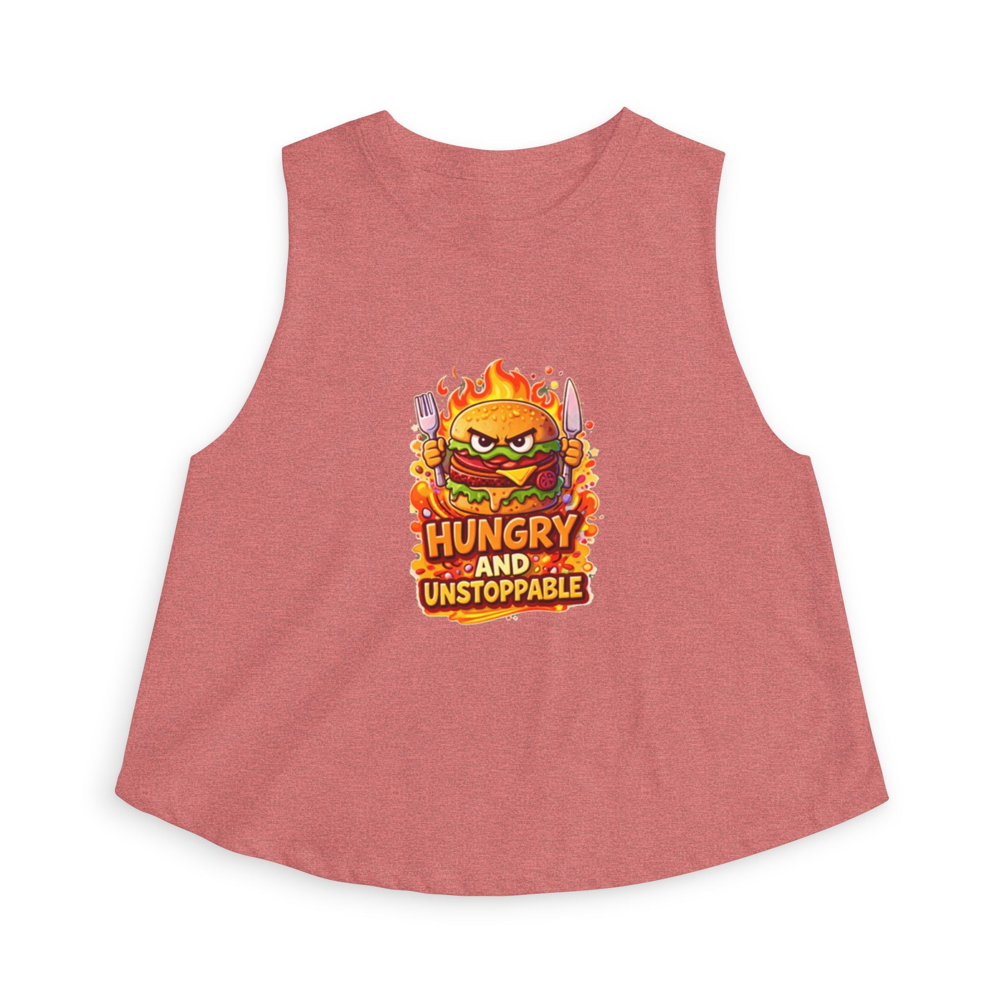 "Hungry and Unstoppable" Crop Top