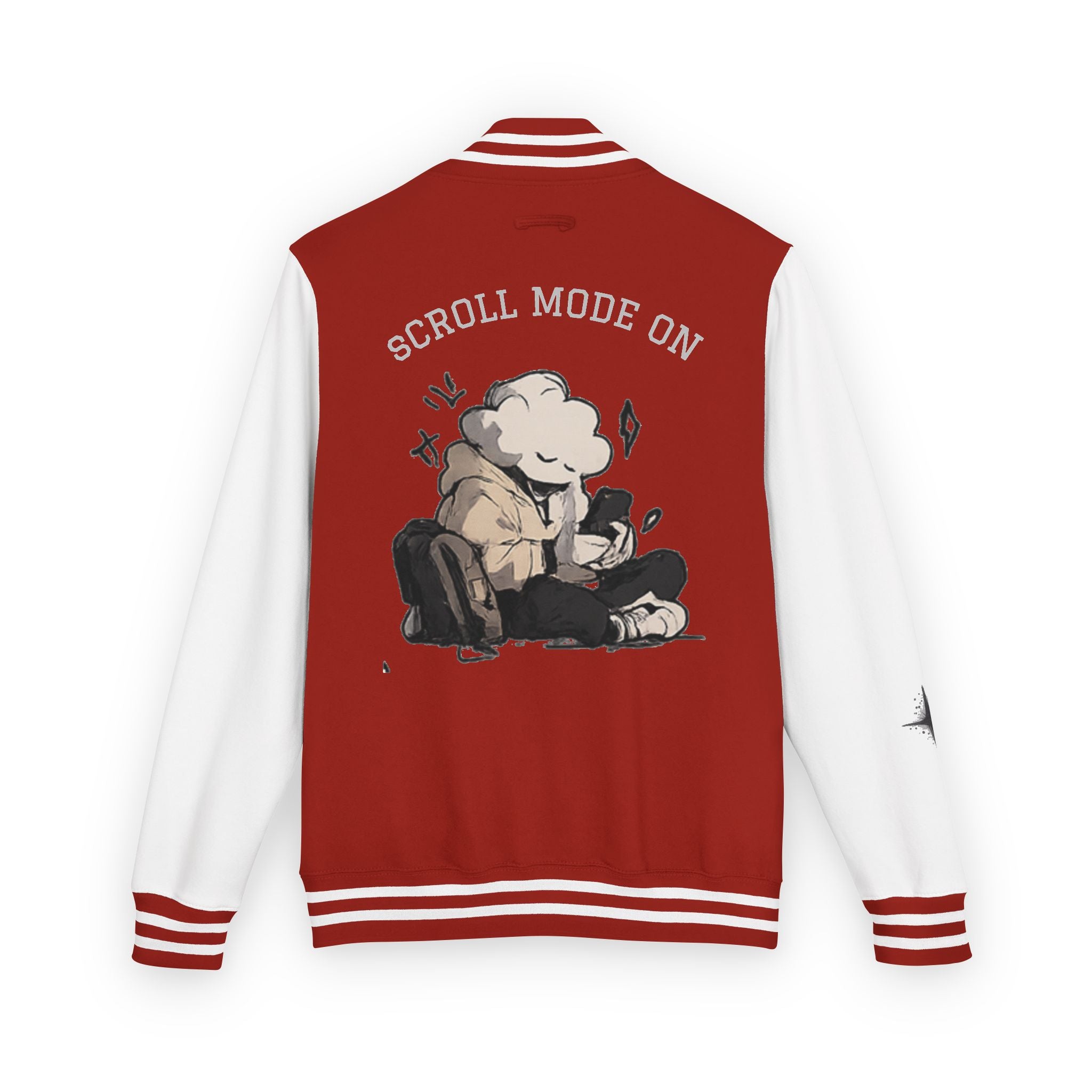 Letterman Jacket — "Scroll Mode On"