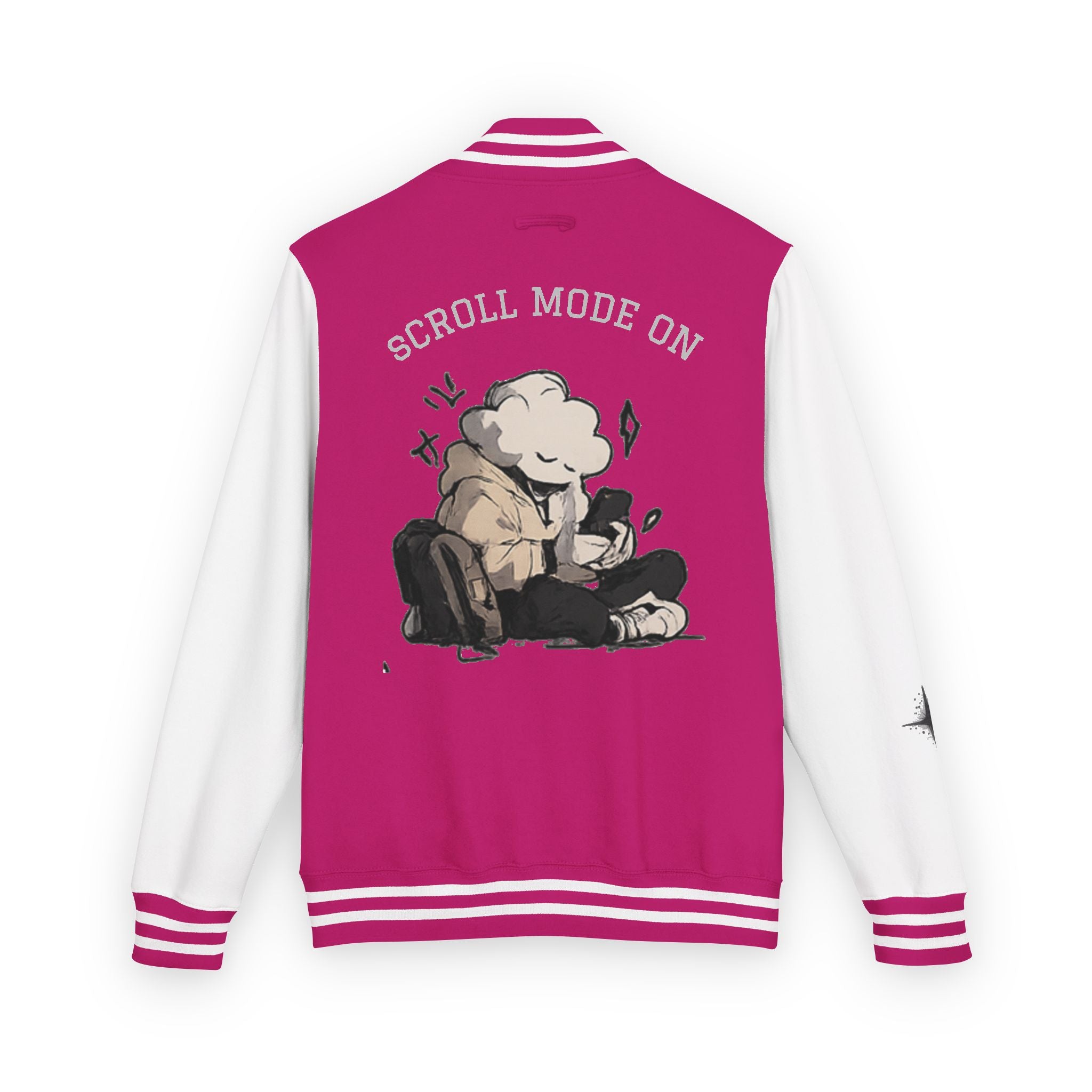 Letterman Jacket — "Scroll Mode On"
