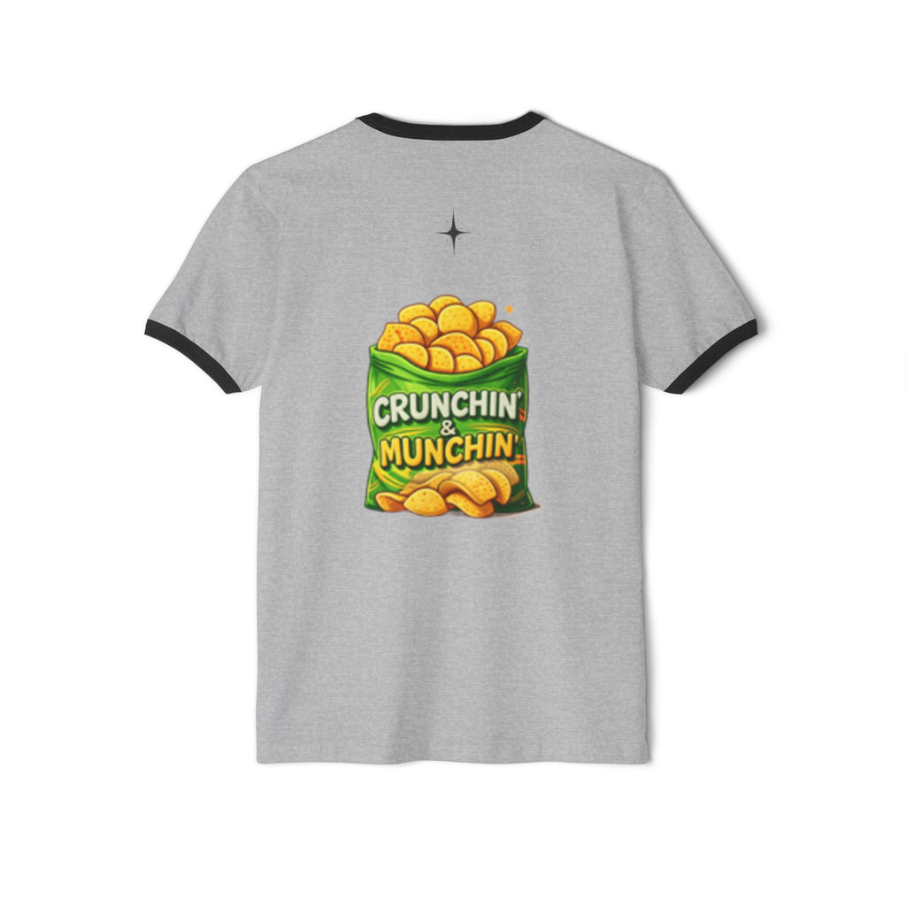 Crunchin' & Munchin' Snack Bag Ringer T-Shirt