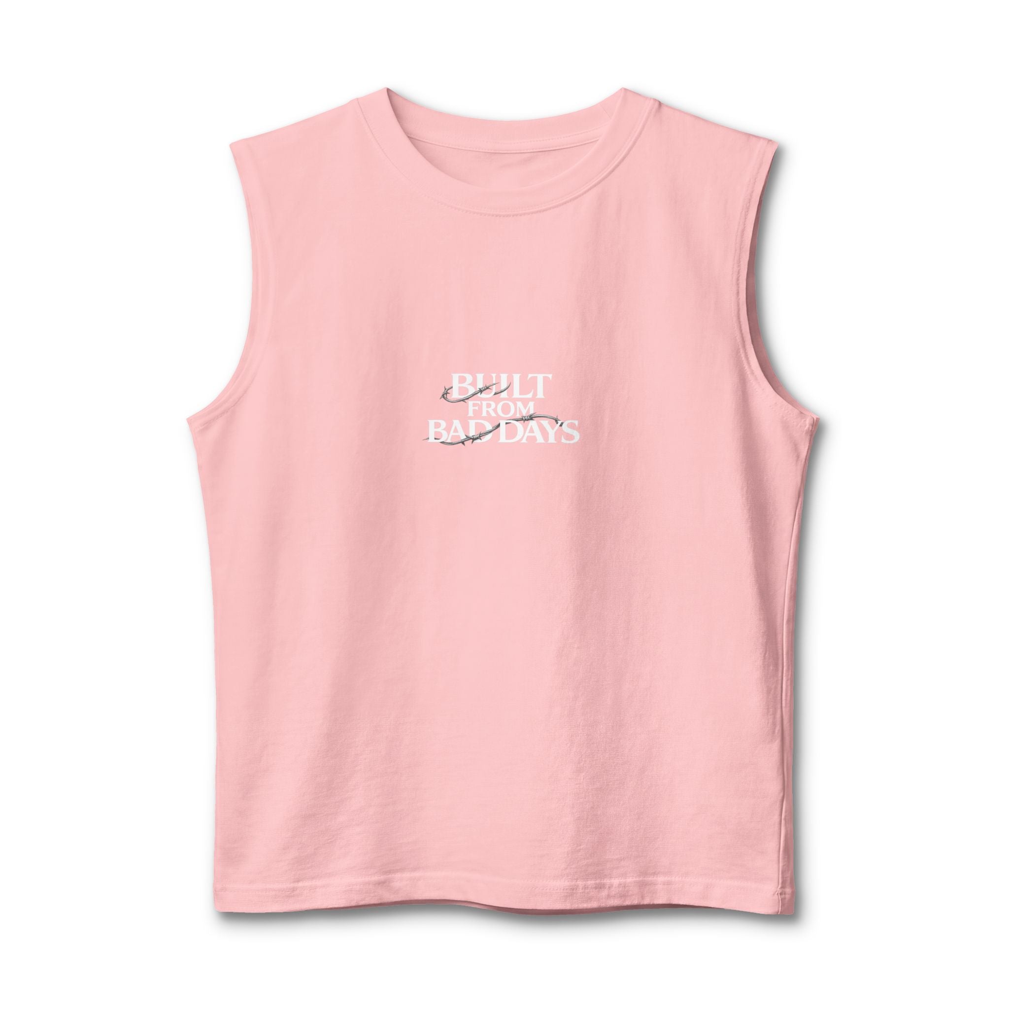Built From Bad Days Muscle Tank — Inspirational Workout Tank