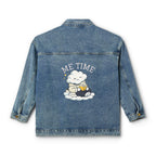 Denim Jacket — "Me Time"