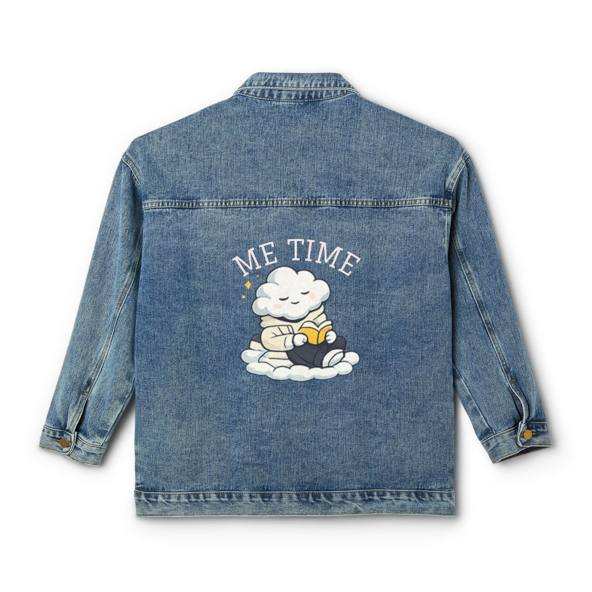 Denim Jacket — "Me Time"
