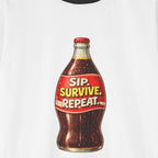 Sip. Survive. Repeat. Ringer T‑Shirt