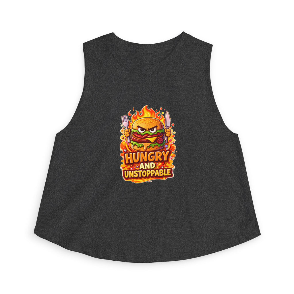 "Hungry and Unstoppable" Crop Top