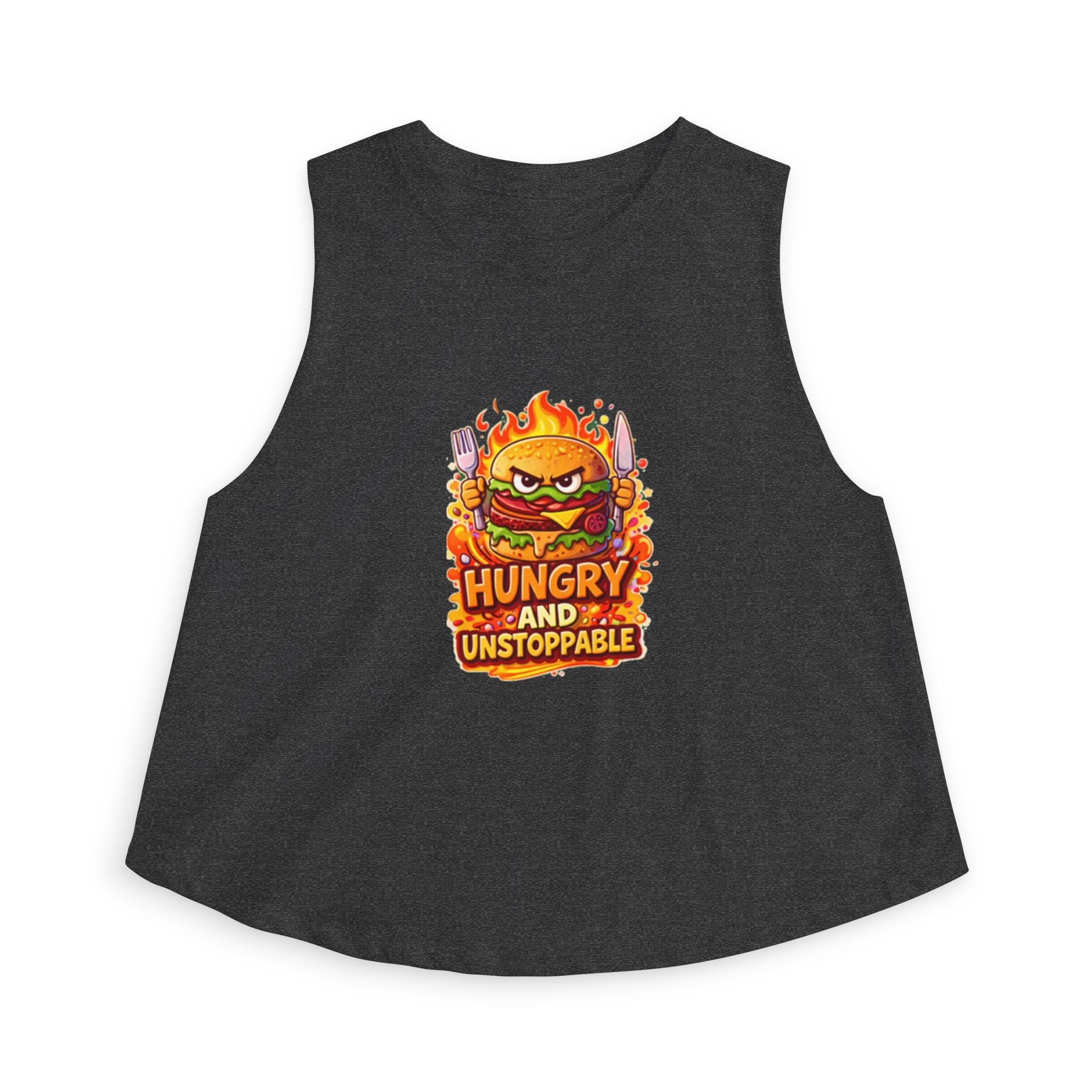 "Hungry and Unstoppable" Crop Top