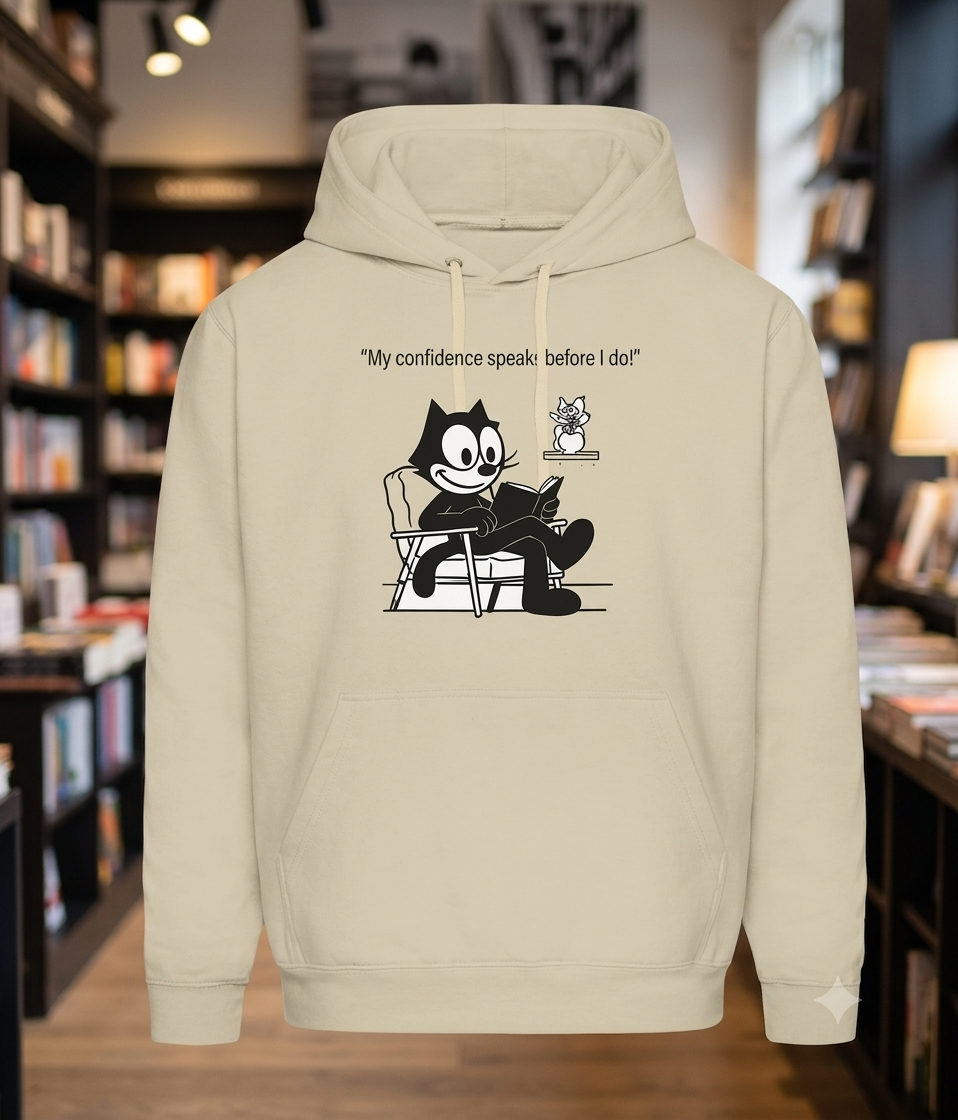 Hoodie "Confidence Speaks"
