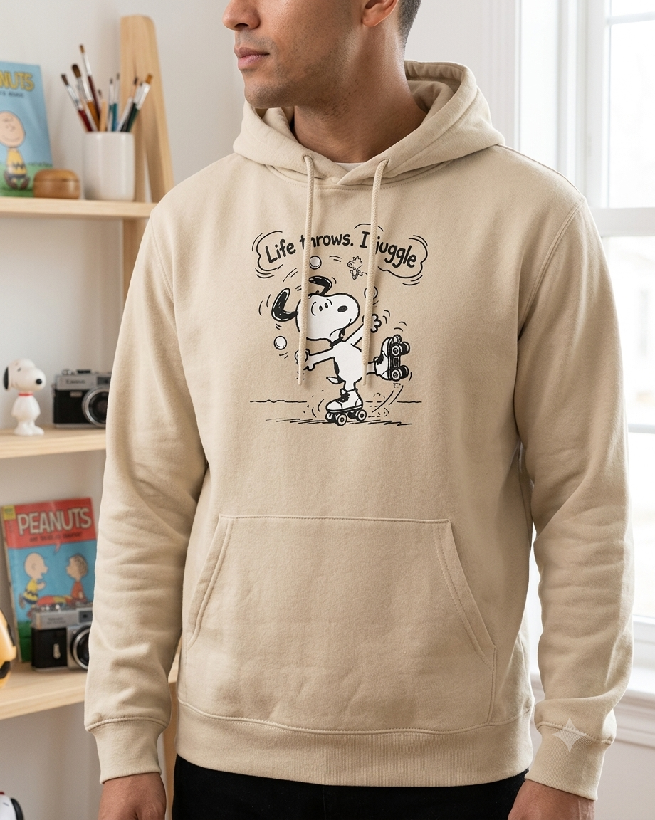 Hoodie "Life Throws"